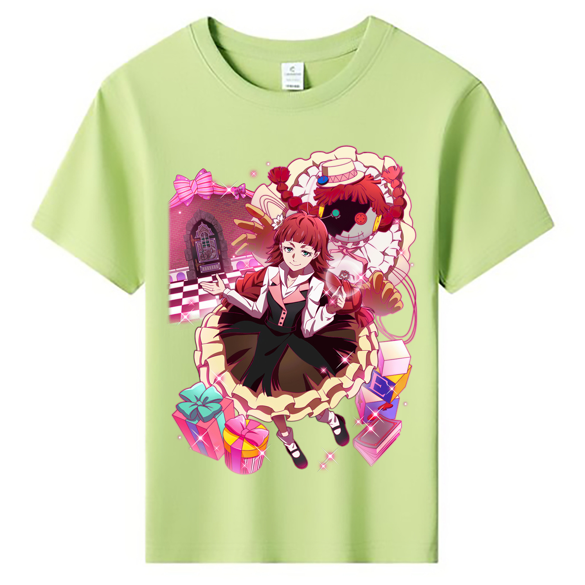 （画像用） 文豪ストレイドッグス Bungo Stray Dogs 綿100％キッズTシャツ（フロントプリント）